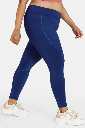 Buy Zelocity High Rise High Quality Stretch Leggings - Orange Pepper at  Rs.897 online