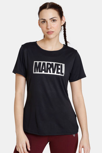 Black Panther: Neo Pop - Marvel Official Navy T-shirt