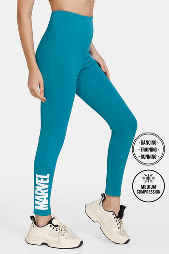 Buy Zelocity Quick Dry Gym Leggings - Alexandrite