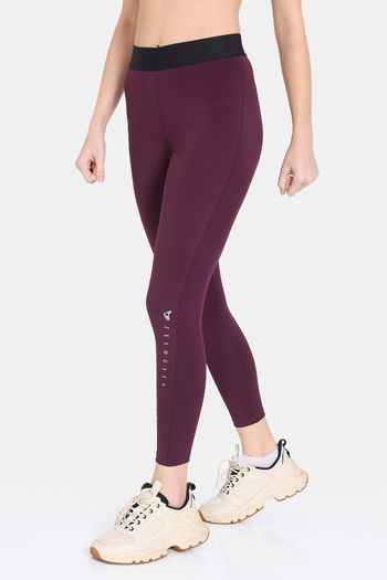 Buy Zelocity High Rise Quick Dry Leggings - Fig