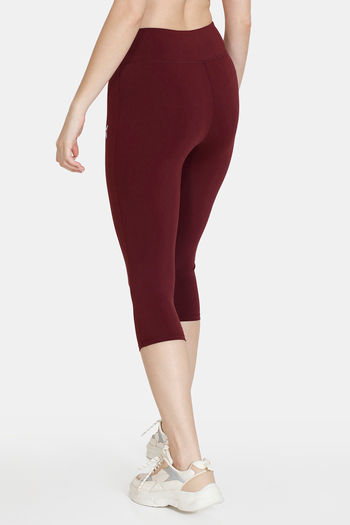 Buy online Solid Black Nylon Capri from Capris & Leggings for Women by  Zelocity By Zivame for ₹1099 at 35% off