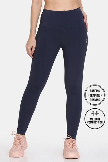 Buy Zelocity Quick Dry Training Leggings - Blueberry
