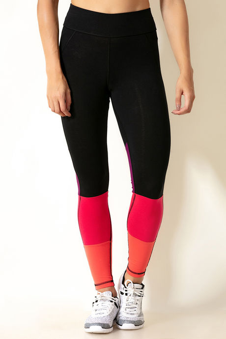 Zelocity Mid Rise High Stretch Legging-Black