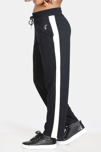 Buy Zelocity Easy Movement Mid Rise Track Pants - Pepper Corn at Rs.449  online | Activewear online