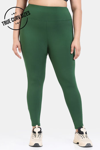 Buy CRZ YOGA Non See-Through Compression Leggings for Women Hugged Feeling  7/8 Workout Leggings Running Tights-25 Inches Online at desertcartINDIA