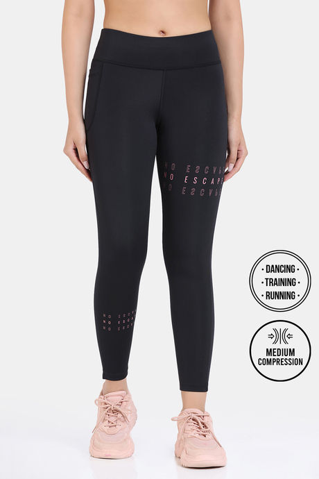 Zelocity Quick Dry Gym Leggings - Black