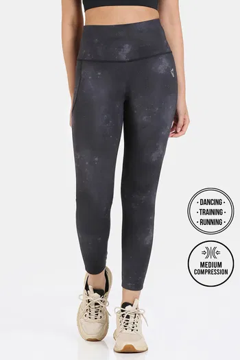 Zelocity Quick Dry Gym Leggings Volcanic Ash
