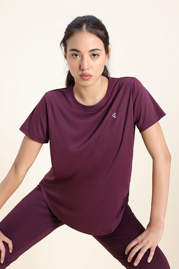 Buy Zelocity Quick Dry Relaxed Top - Fig