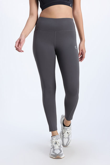 Zelocity Quick Dry Gym Leggings - Forged Iron