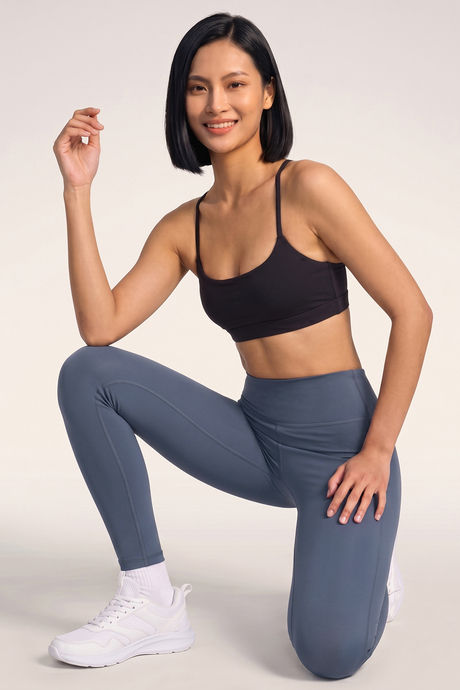 Buy Zelocity Quick Dry Leggings - Vintage Indigo