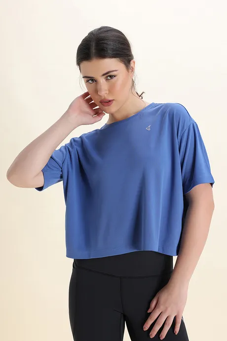 Zelocity Quick Dry Relaxed Top - Riviera