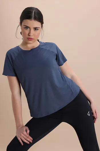 Buy Zelocity Quick Dry Relaxed Top - Vintage Indigo