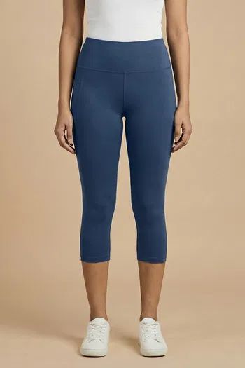 Buy Zelocity Quick Dry Capri - Vintage Indigo