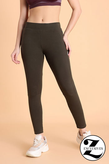 Buy Zelocity Quick Dry Leggings - Olive