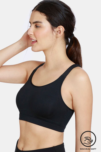 romansong Open Back Sports Bra for … curated on LTK