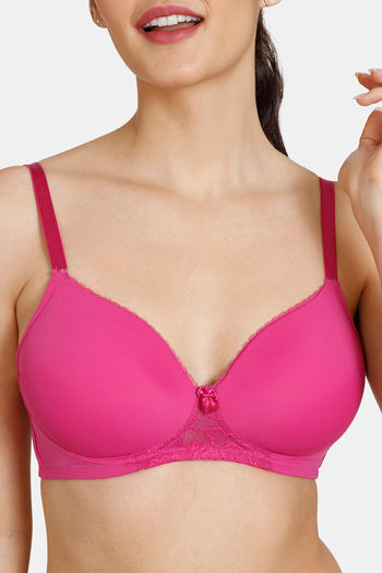 Buy Zivame Beautiful Basics Padded Wired Medium Coverage Backless Bra -  Kayaking at Rs.492 online