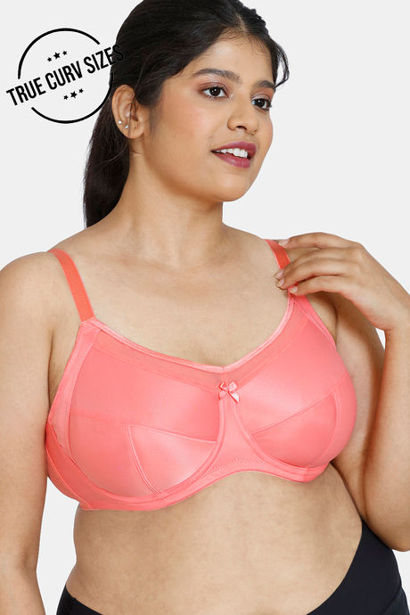 zivame double layered full coverage bra