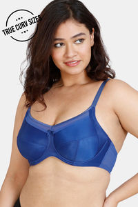 Buy Zivame Double Layered Wired Full Coverage Supper Support Bra - Limoges