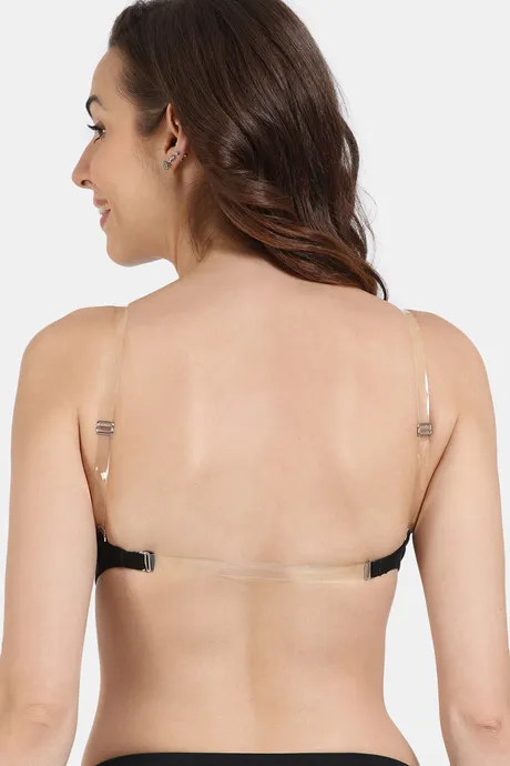 Buy Zivame Beautiful Basics Padded Non Wired 3/4th Coverage Backless Bra -  Black2 at Rs.657 online