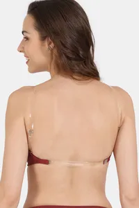Zivame Beautiful Basics Padded Non Wired 3/4Th Coverage Backless Bra - Roebuck