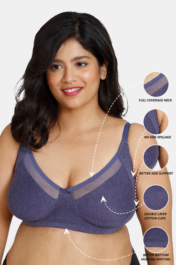 Buy Zivame True Curv Double Layered Non Wired Full Coverage Super