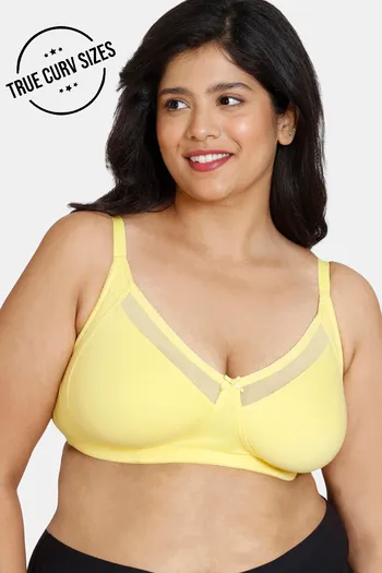 Buy Zivame Double Layered Non-Wired Full Coverage Super Support