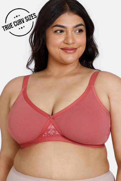 Buy Zivame True Curv Double Layered Wired Full Coverage Super Support Bra -  Raspberry Radiance at Rs.648 online
