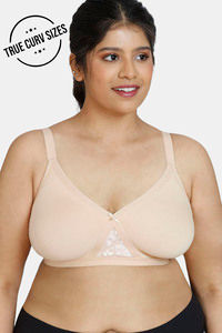 Buy InnerSense Organic Cotton Double Layered Wirefree Cotton Lined Nursing  Bra - Skin at Rs.685 online