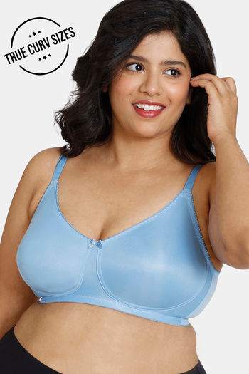 Triumph Minimizer 21 Wireless Non Padded Comfortable High Support Big-Cup  Bra - White
