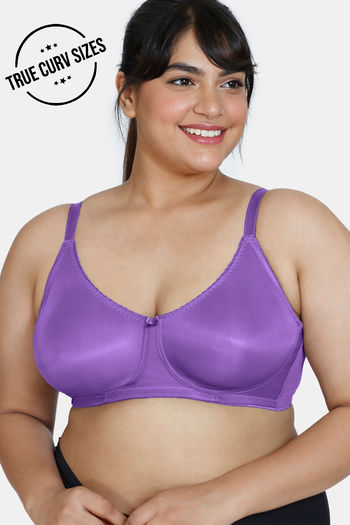 Buy Zivame True Curv Gelato Lightly Lined Non-Wired 3/4th Coverage Super  Support Bra With Hipster Panty - Tile Blue at Rs.797 online