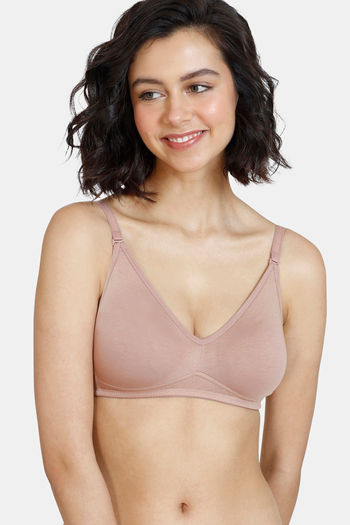 Buy Zivame Beautiful Basics Double Layered Non Wired 3/4th