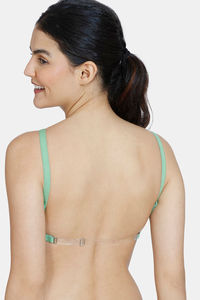 Buy Zivame Beautiful Basics Double Layered Non Wired Full Coverage Backless Bra - Peppermint