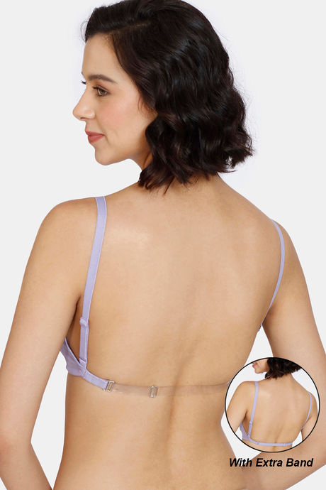 Buy Zivame Beautiful Basics Double Layered Non Wired Full Coverage Backless  Bra Yellow online