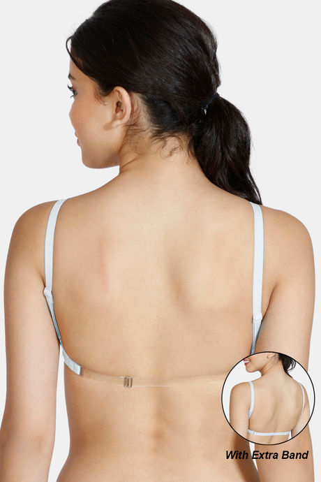 Fancy Transparent Strapless Backless Bra Pack of 1