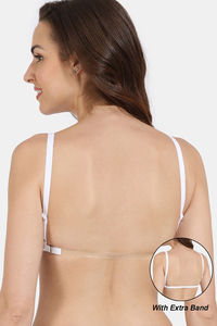 Buy Zivame Beautiful Basics Double Layered Non Wired Full Coverage Backless Bra - White