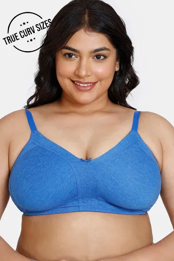 Buy Coucou by Zivame Essentials Double Layered Non Wired Medium Coverage T-Shirt  Bra - Skin online