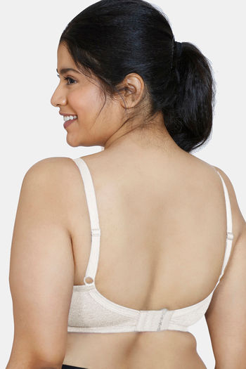 Buy Zivame True Curv Double Layered Non Wired Full Coverage Maternity / Nursing  Bra - Blue Depth at Rs.360 online