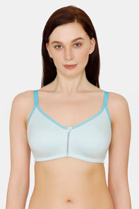 Buy Zivame Mid Fashion Double Layered Non Wired Full Coverage T-Shirt Bra - Omphalodes