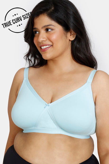 Buy Zivame True Curv Beautiful Basics Single Layered Non Wired Full  Coverage Super Support Bra - Atomizer at Rs.400 online