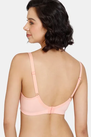 Buy Zivame Maternity Double Layered Non Wired 3/4th Coverage Maternity / Nursing  Bra - Peach Pearl at Rs.315 online