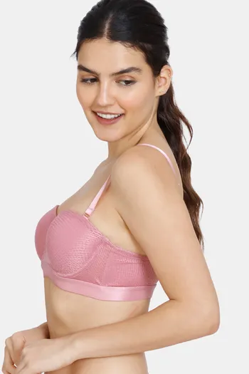 Buy Zivame Champagne Nights Padded Wired 3/4th Coverage Strapless Bra -  Polignac at Rs.1295 online