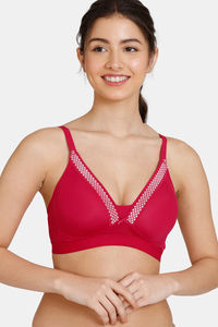Buy Zivame Pure Bliss Padded Non Wired 3/4th Coverage T-Shirt Bra - Ski Patrol