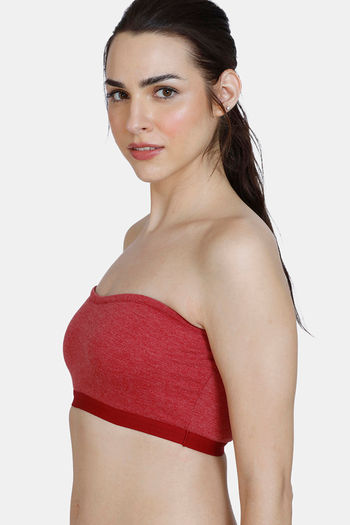 Double-layer Cotton Tube Bras For Girls, Non Padded Bandeau Bra
