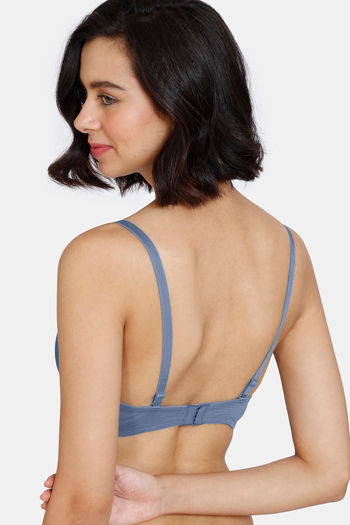 Buy Zivame Beautiful Basics Padded Non Wired 3-4Th Coverage T-Shirt Bra -  Wild Wind online