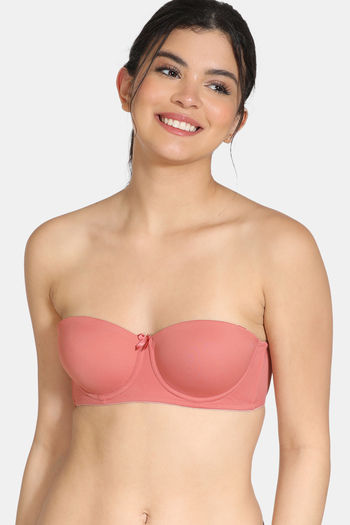 Buy Zivame Padded Non Wired 3/4th Coverage Backless Bra