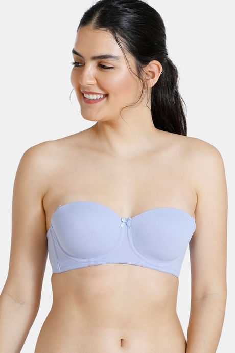 Buy Zivame Beautiful Basics Padded Wired 3/4th Coverage Strapless Bra -  Easter Egg at Rs.846 online
