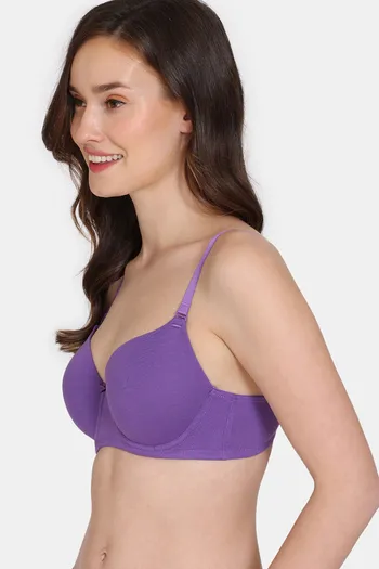 Buy Jockey Padded Non-Wired 3/4Th Coverage T-Shirt Bra - Lavender Scent at  Rs.929 online