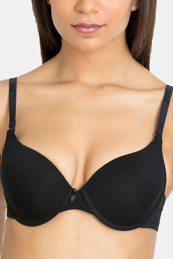 Buy Zivame Rosette Racerback Moderate Push Up Bra With Low Waist Bikini  Brief at Rs.1520 online
