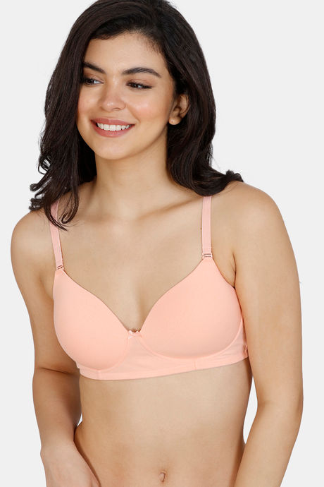 Buy Zivame Coalescence Padded Non-Wired 3-4th Coverage Lace Bra