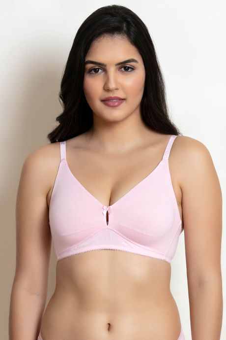 Buy Zivame Double Layered Non Wired 3/4th Coverage Bra - Fairy